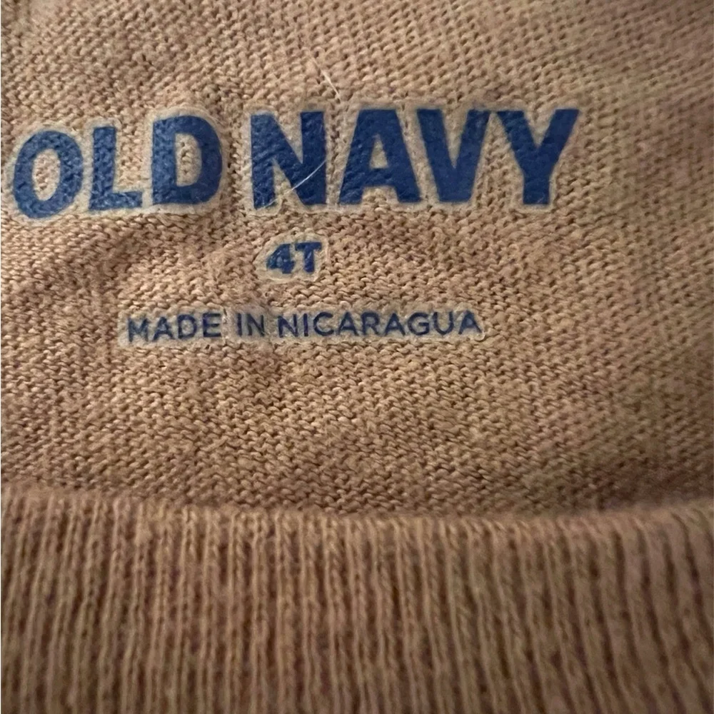 Old Navy Kids Tan Long Sleeve Tee