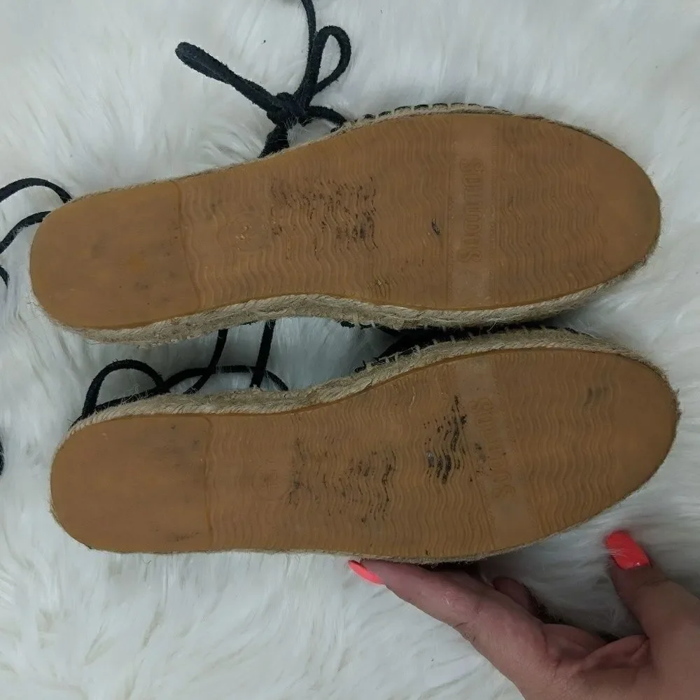 Soludos leather gladiator