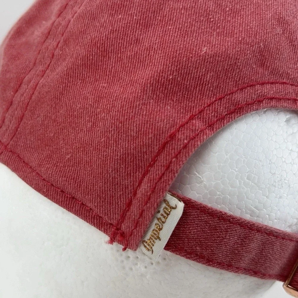 RYDER CUP 2015 Ball Cap Imperial Red Strap Back Small Fit Cotton PGA Golf‎ Hat