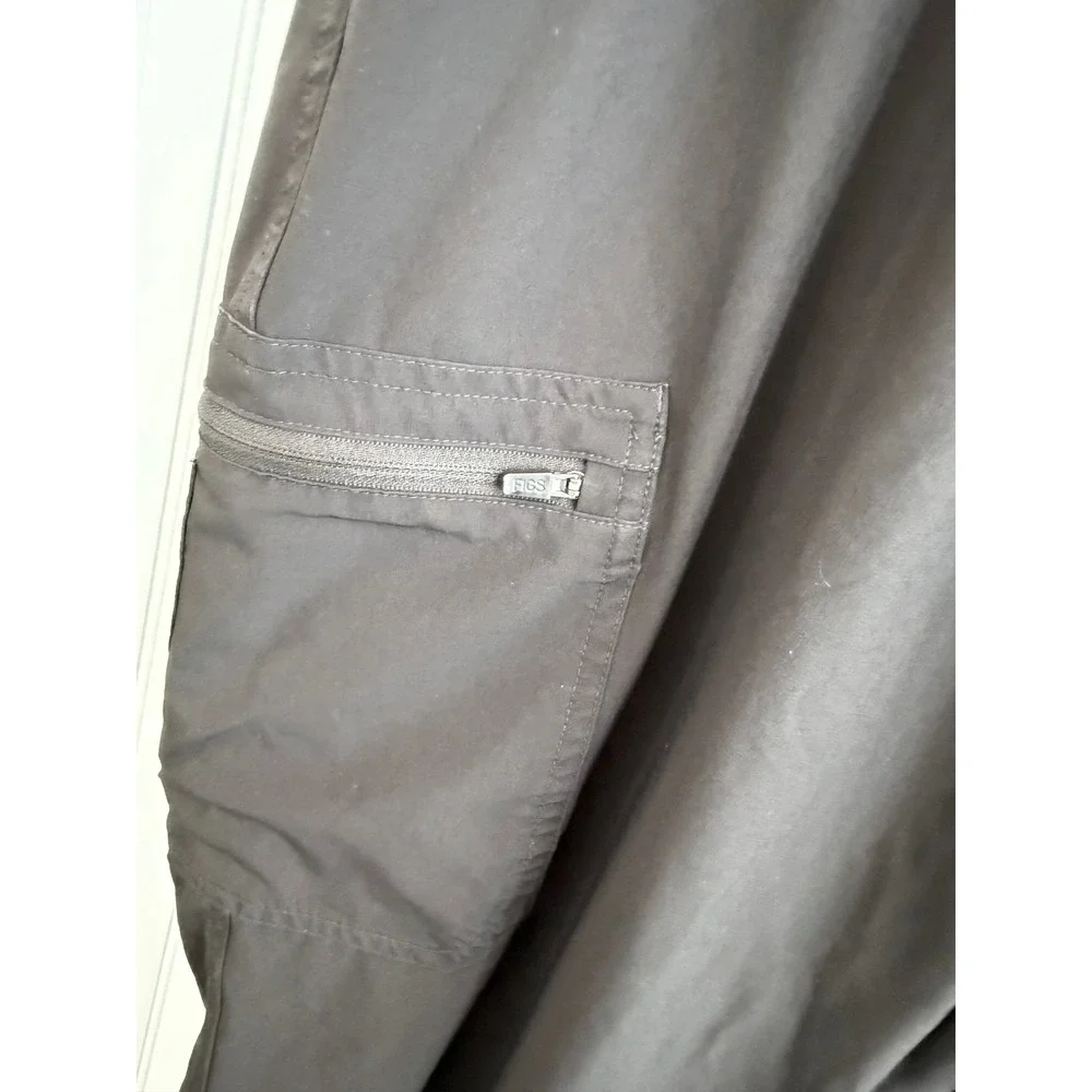 FIGS Tansen 2.0 Men Black Scrubs‎ FIONx Multi-Pocket XXL Healthcare Professional