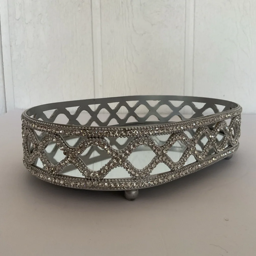 Nanette Lepore Crystal Glam Vanity Tray