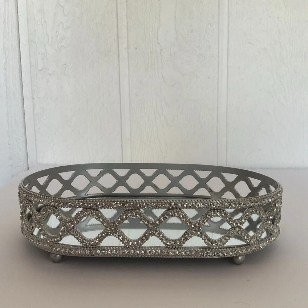 Nanette Lepore Crystal Glam Vanity Tray