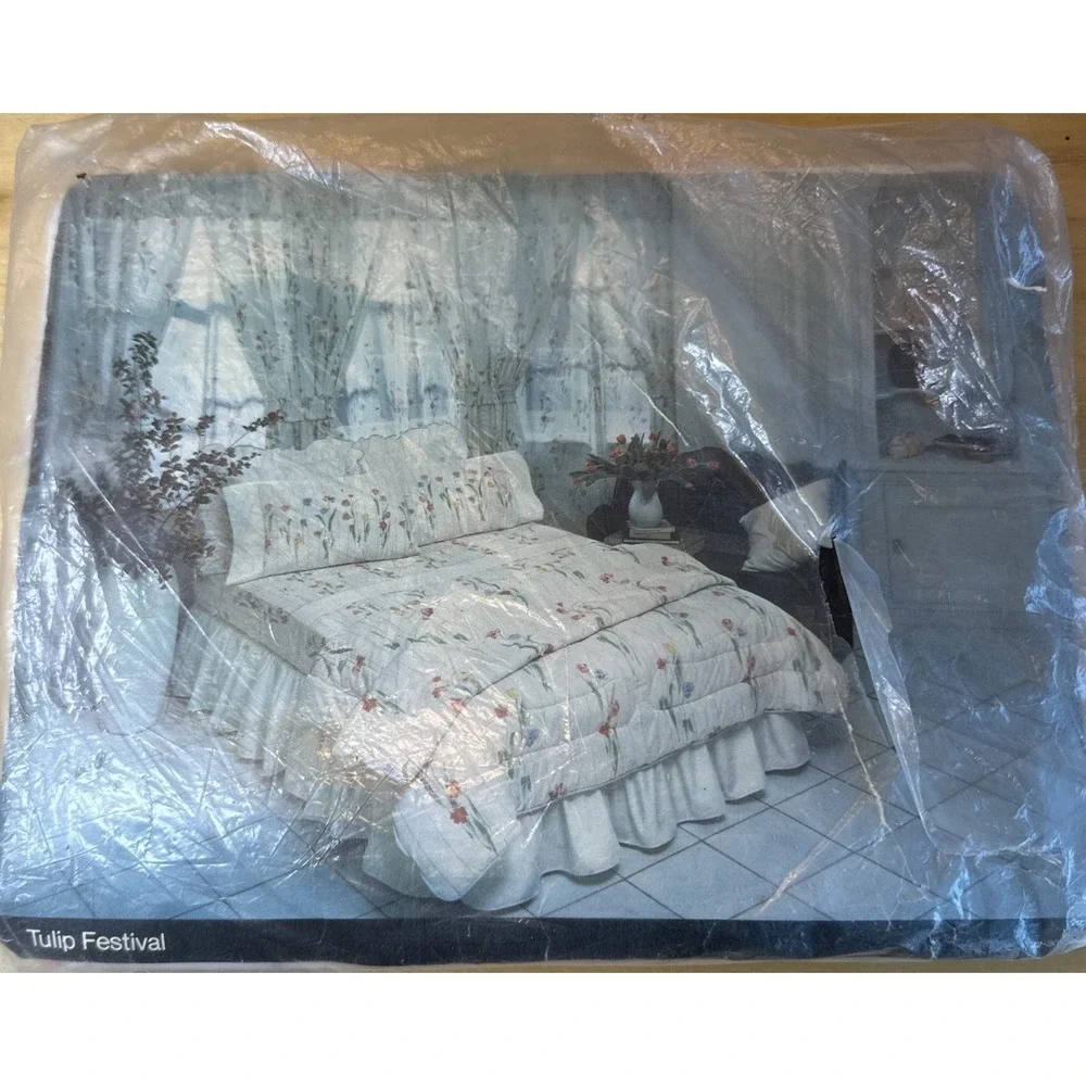 Percale vintage tulip