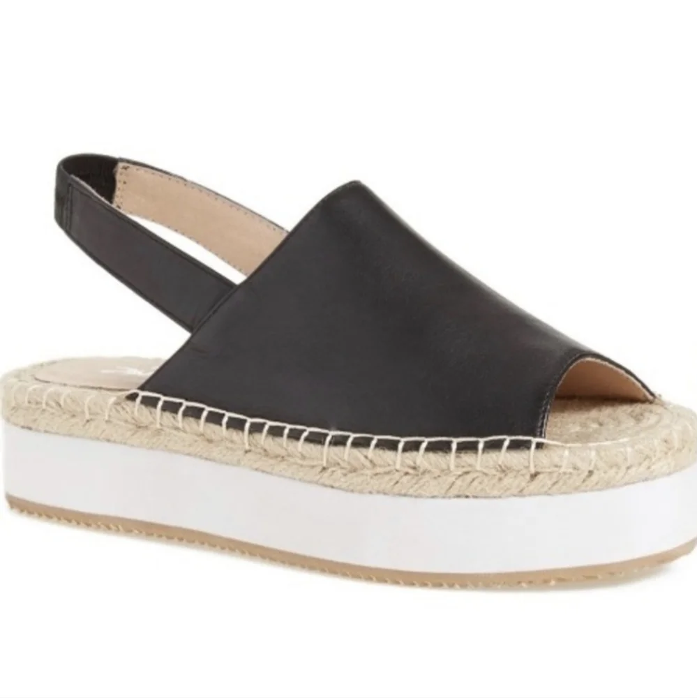 Shellys London Denise Espadrille Flatform Sandals