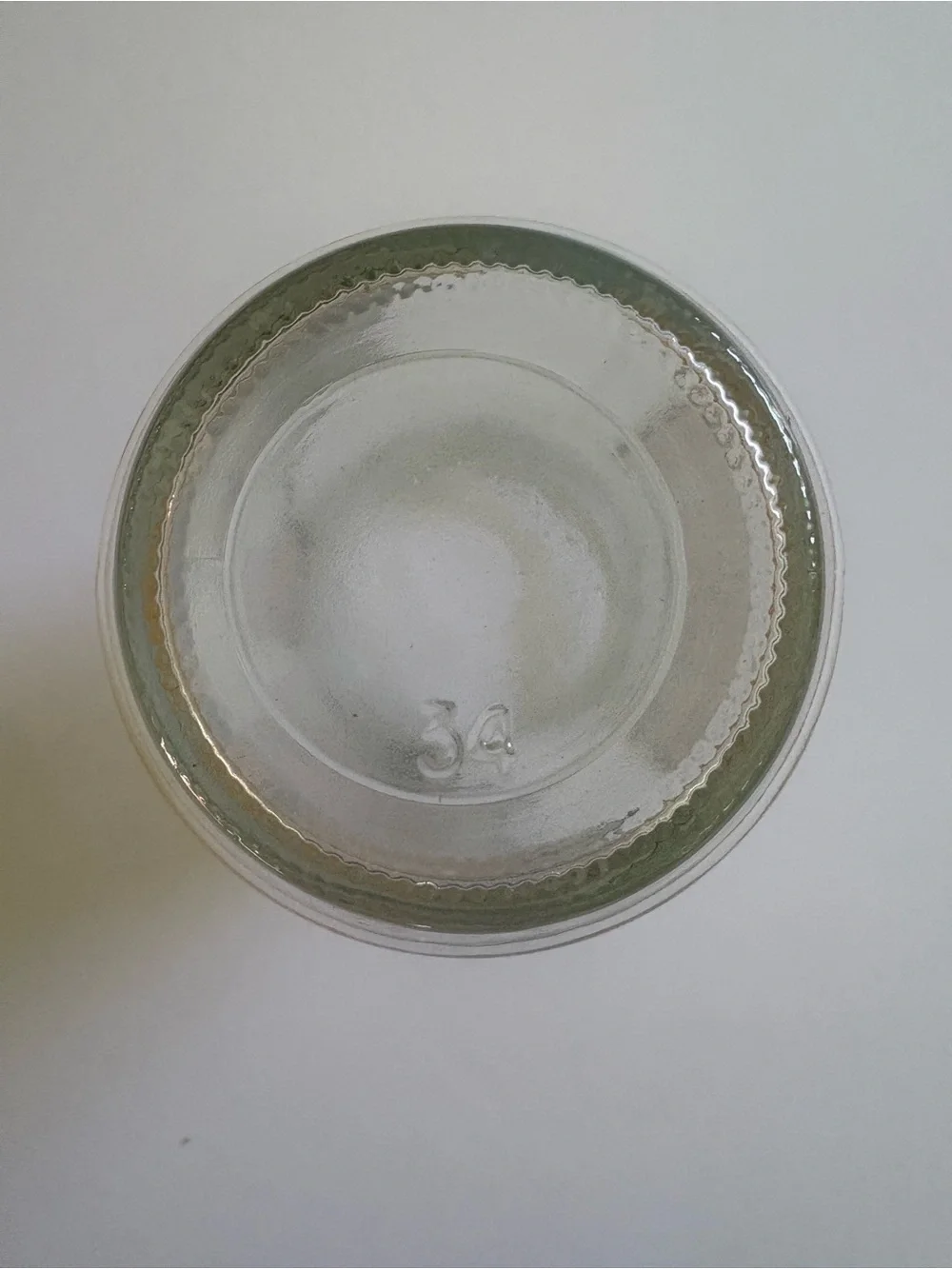 Welch’s clear glass