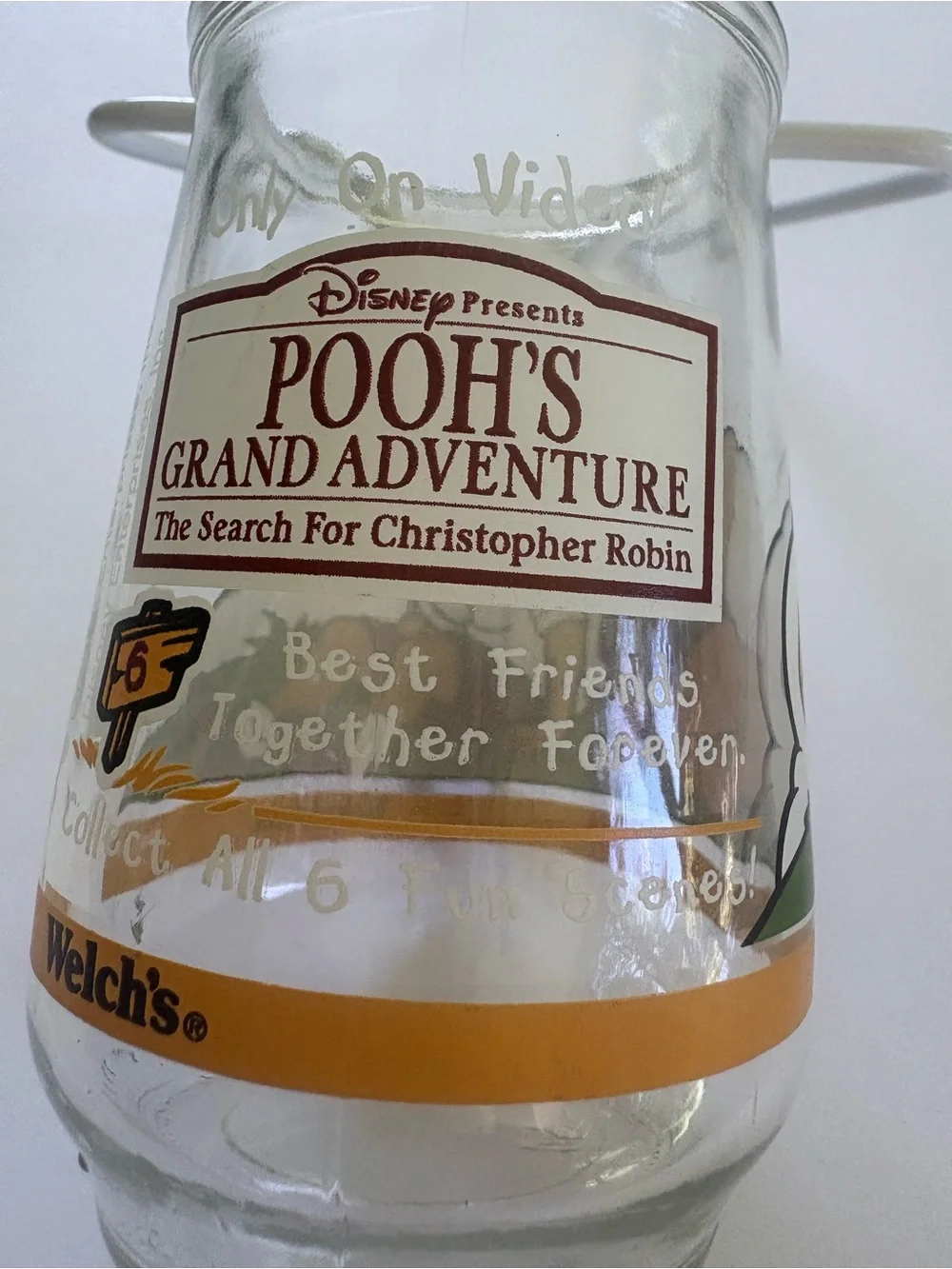 Welch’s clear glass
