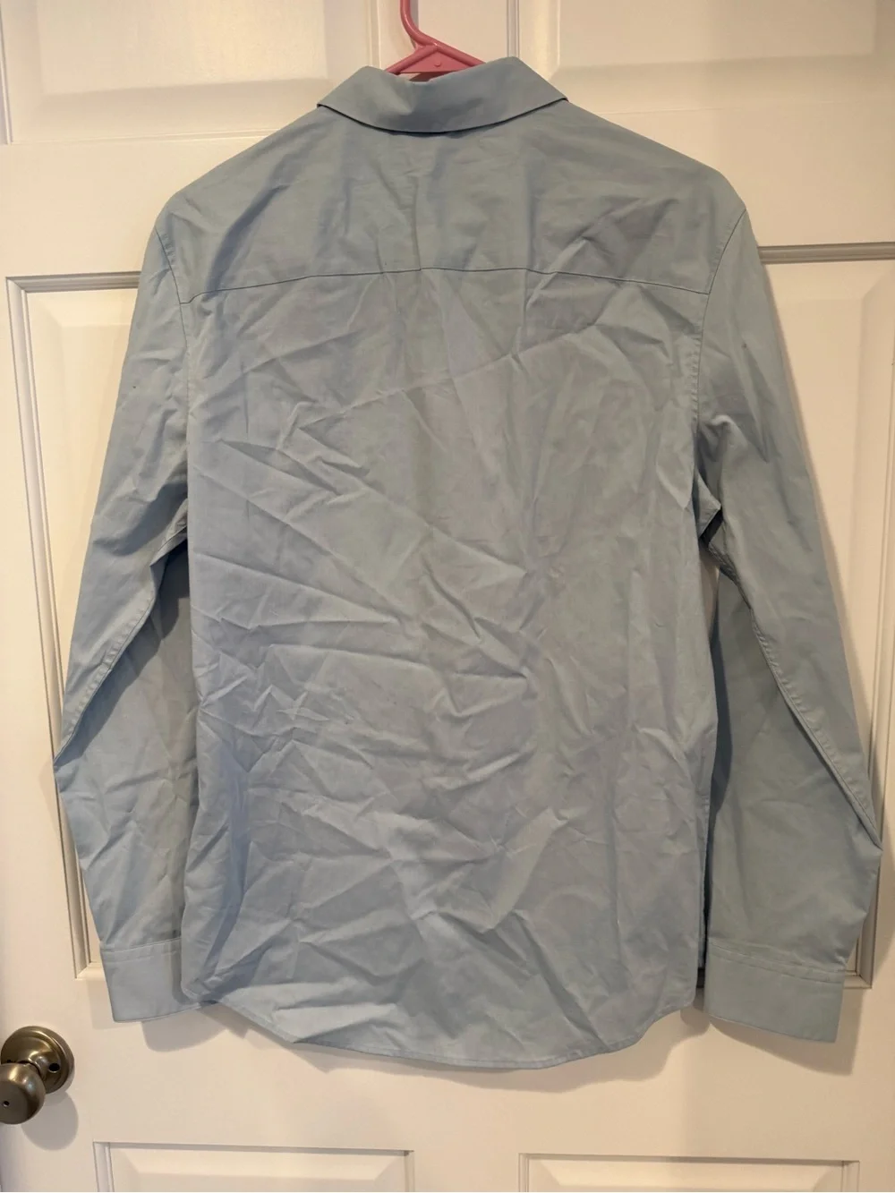 Light Blue Slim Fit Calvin Klein Men's Dress Shirt