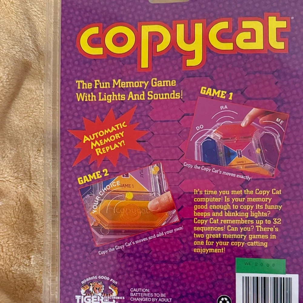 Tiger Electronics tiger copycat