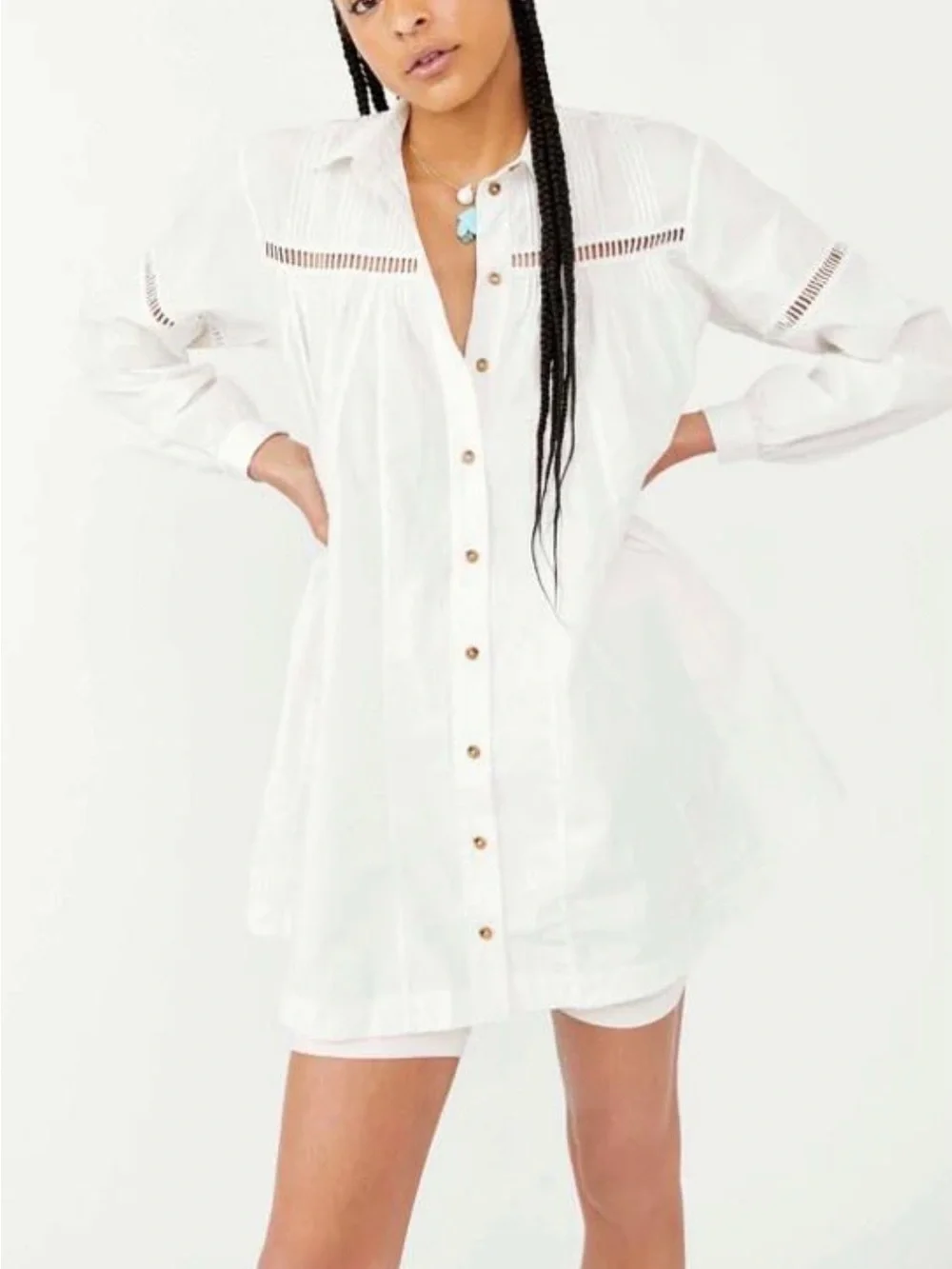 Free People crisp white