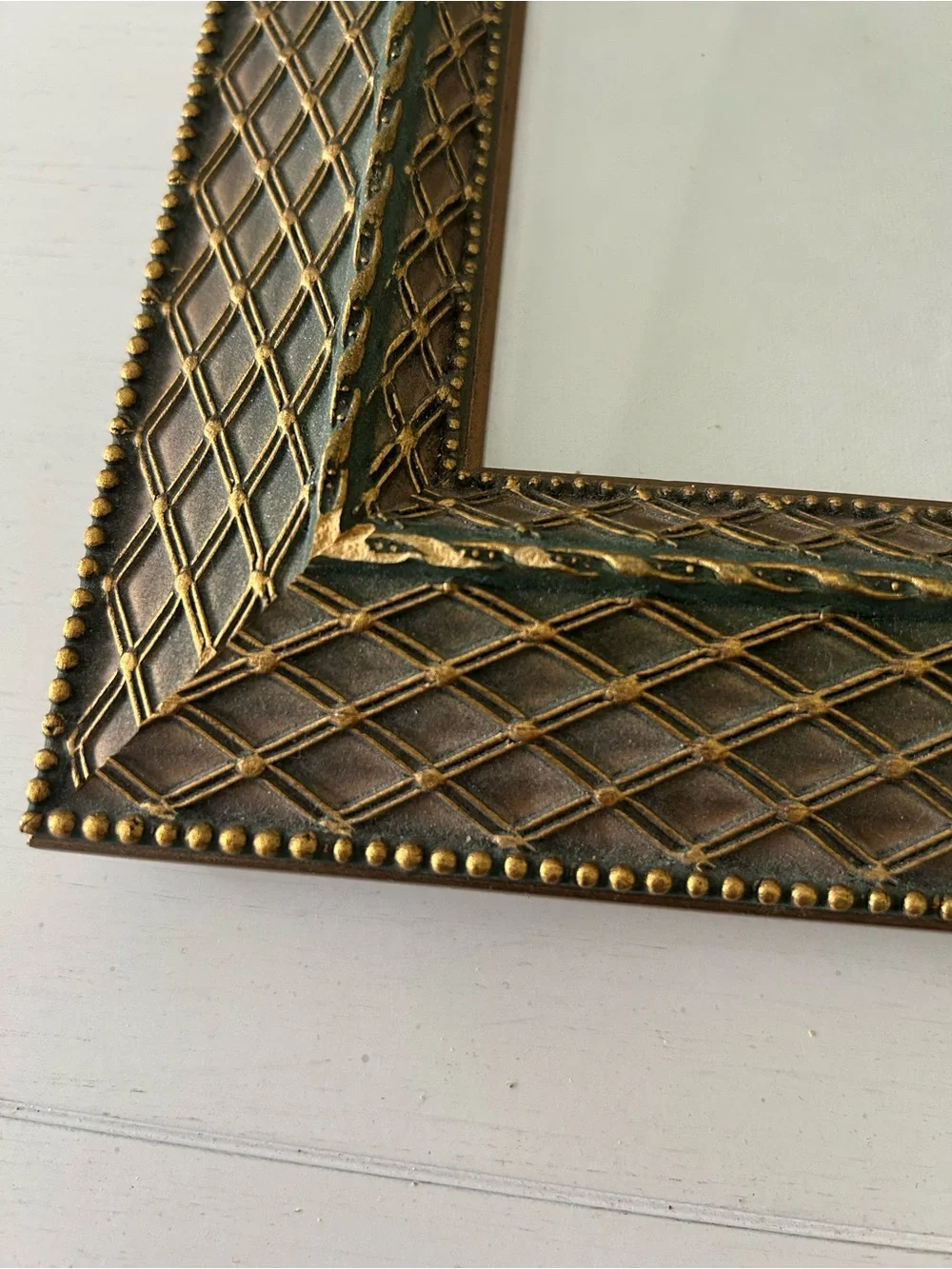 Neiman Marcus ornate gold