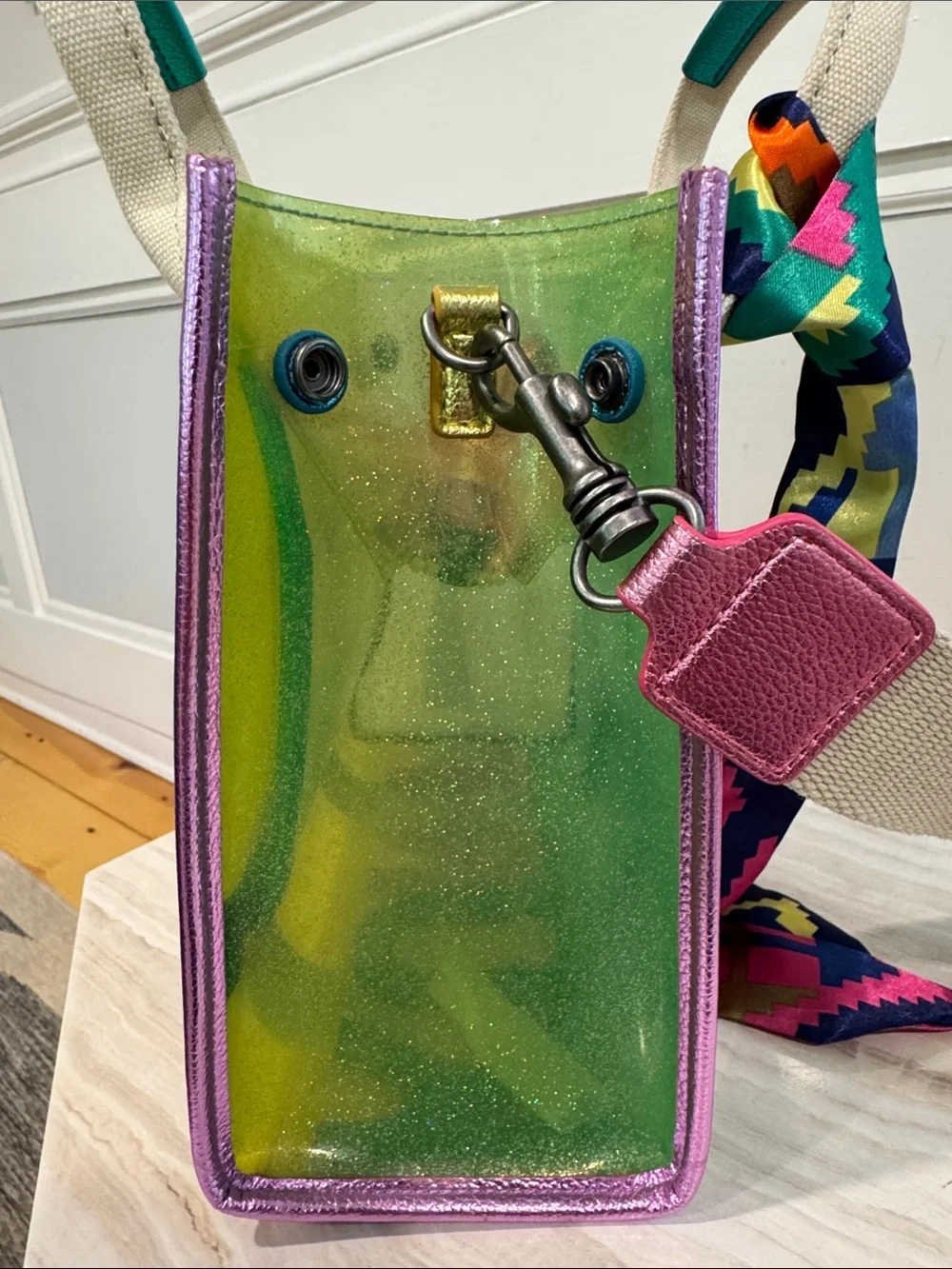 Kurt Geiger iridescent mini