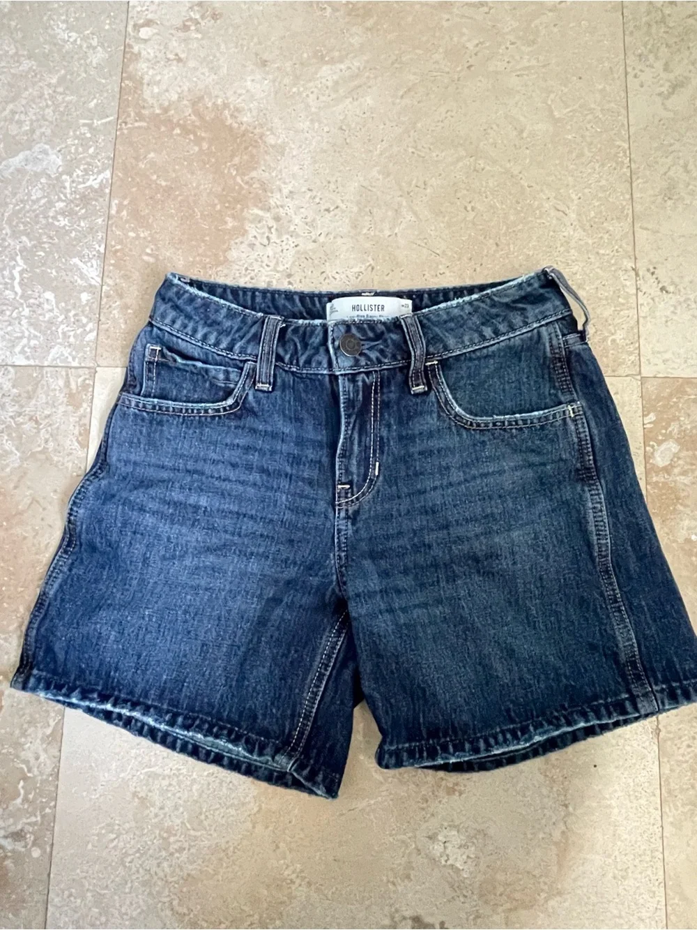 Hollister Dark Indigo Women's Denim Shorts