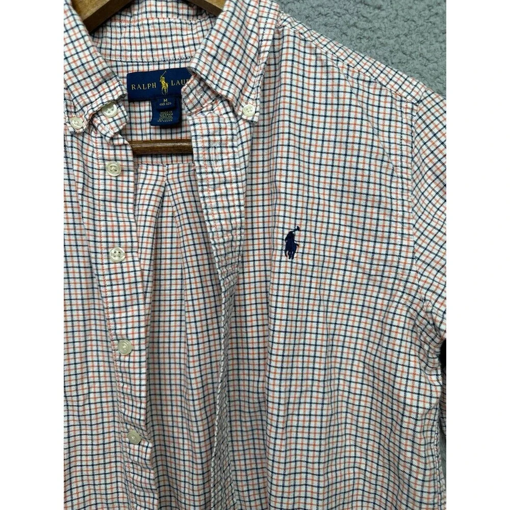 Ralph Lauren button down boys M 10-12