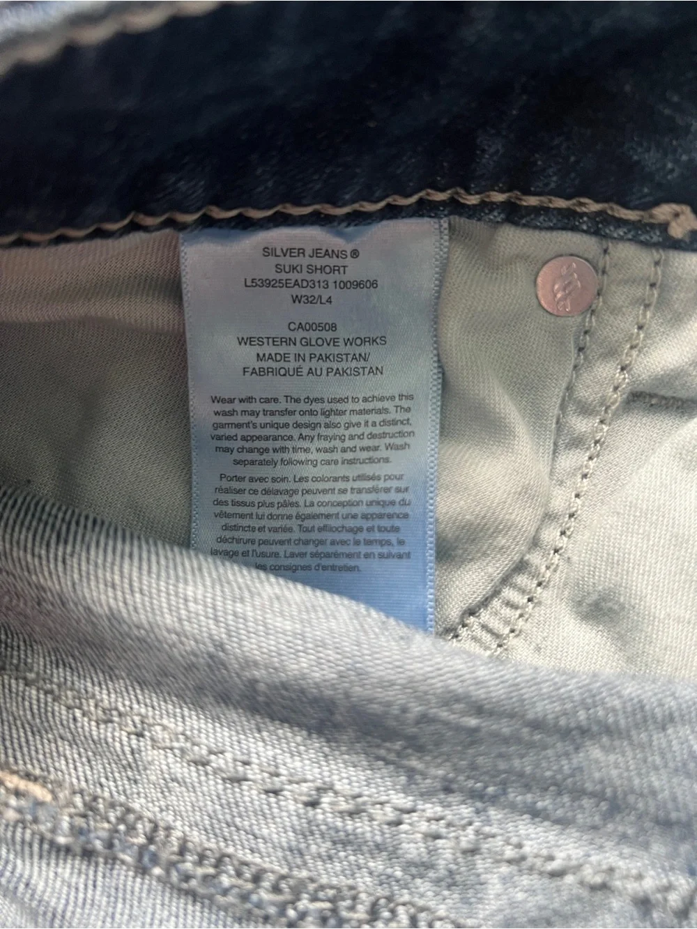 Silver Jeans classic silver