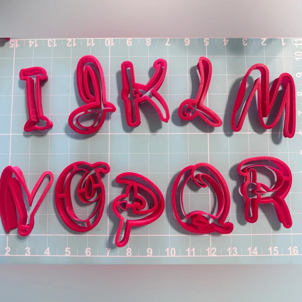 JB Cookie Cutters disney font
