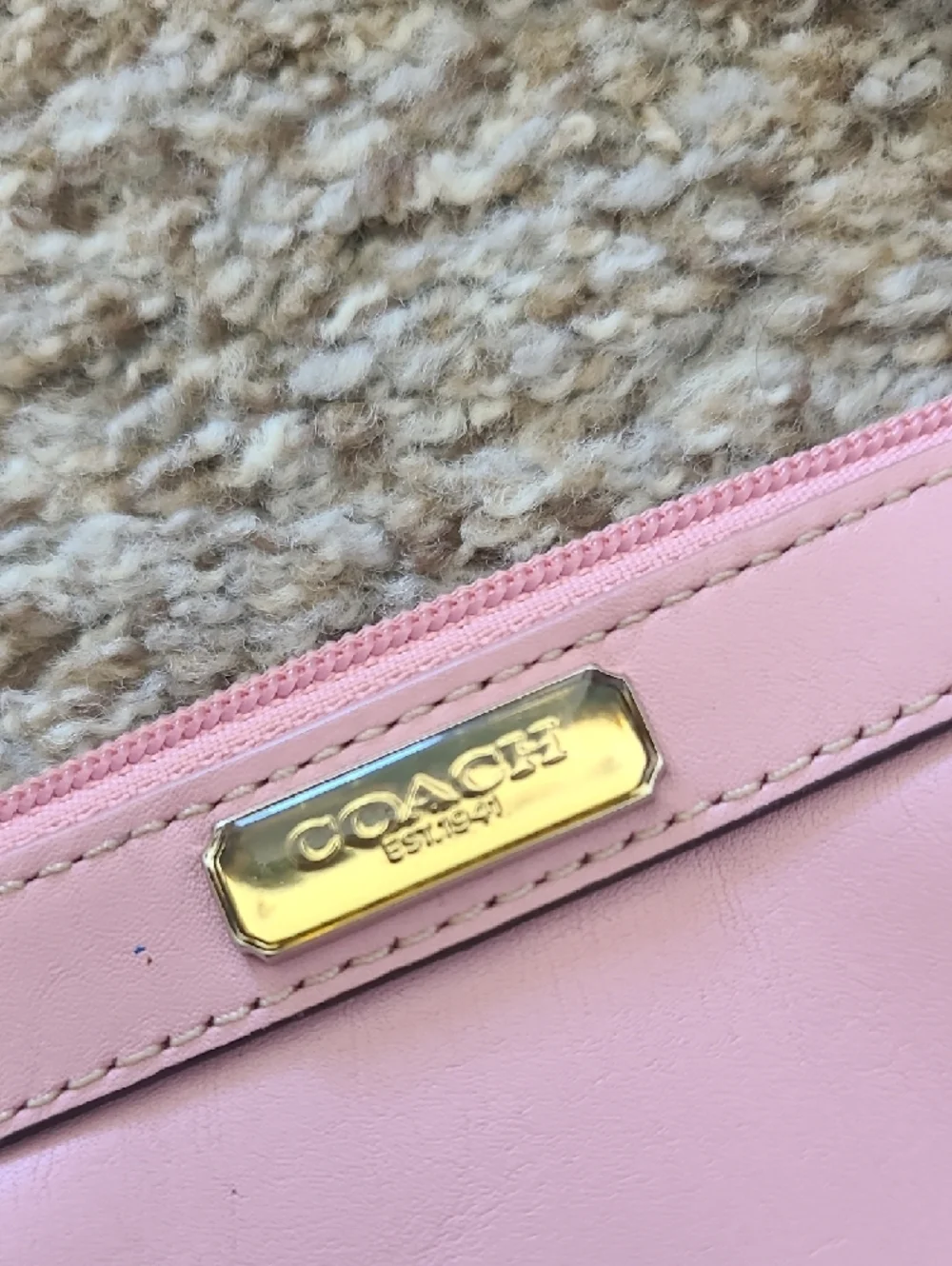 Coach soft pink