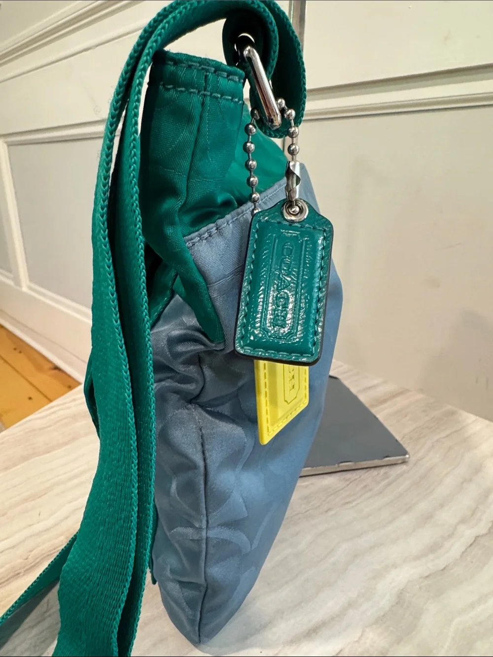 Coach signature jacquard