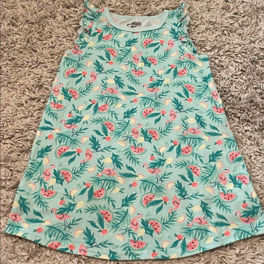 Oshkosh B’Gosh Flamingo Watermelon Nightgown, Size 6