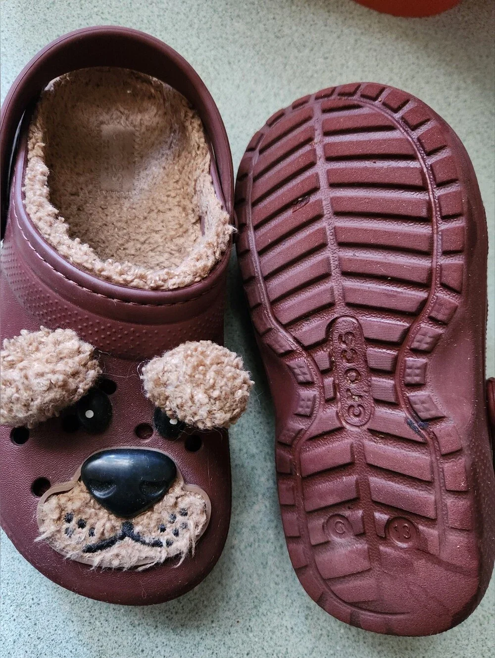 CROCS adorable brown