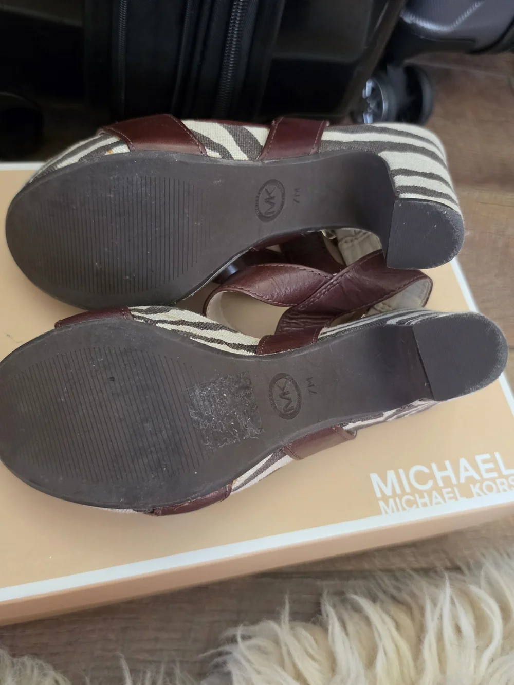 Michael Kors chunky platform