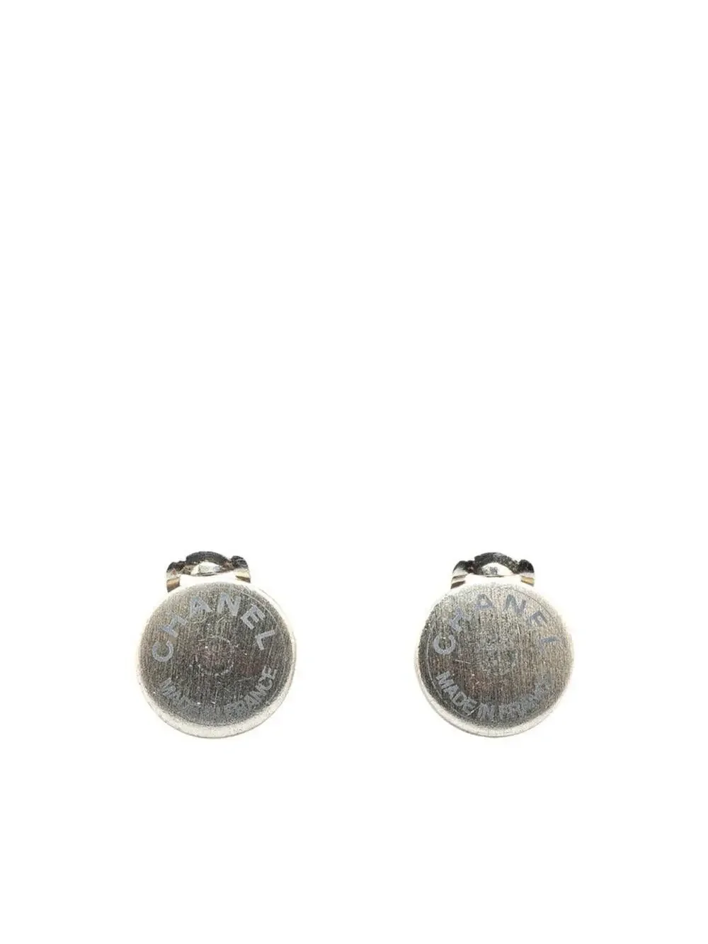 Chanel Earrings Silver-Tone Metal #208226C48B
