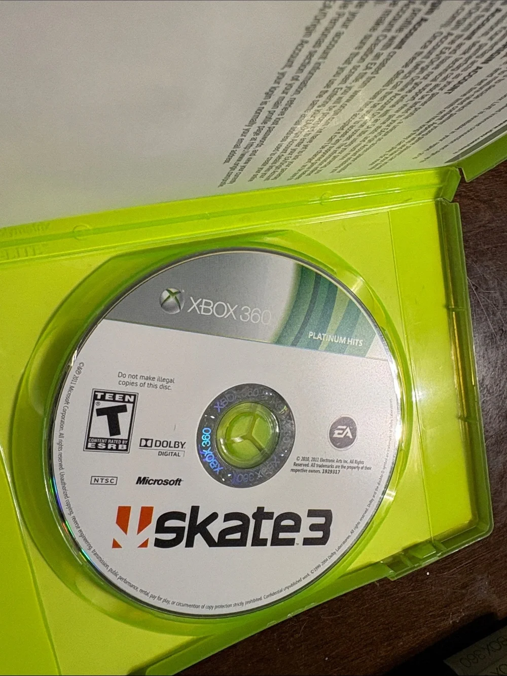 Racing Game Bundle - Green Cases (Need for Speed: The Run, Driver, Skate 3)