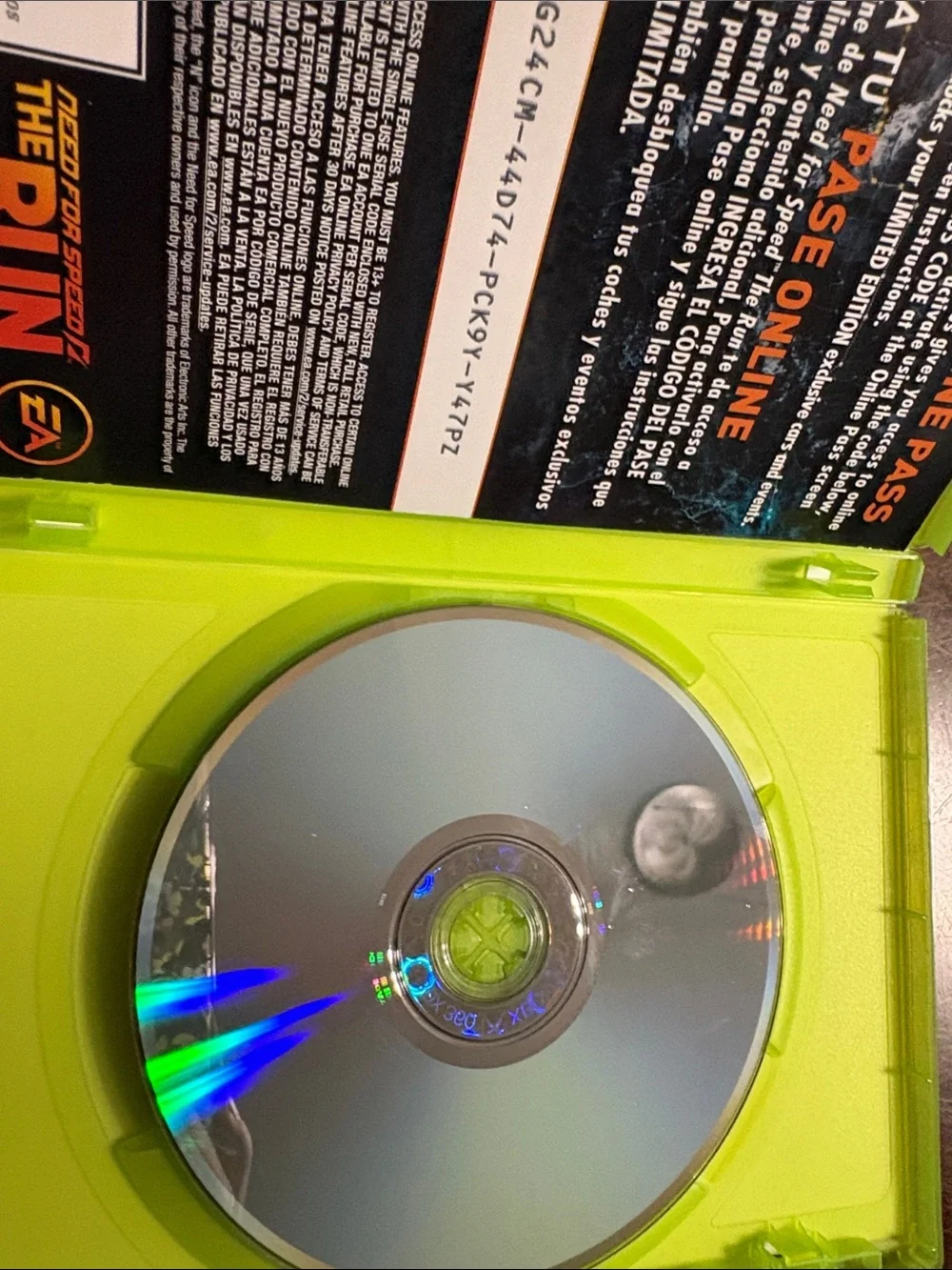Racing Game Bundle - Green Cases (Need for Speed: The Run, Driver, Skate 3)