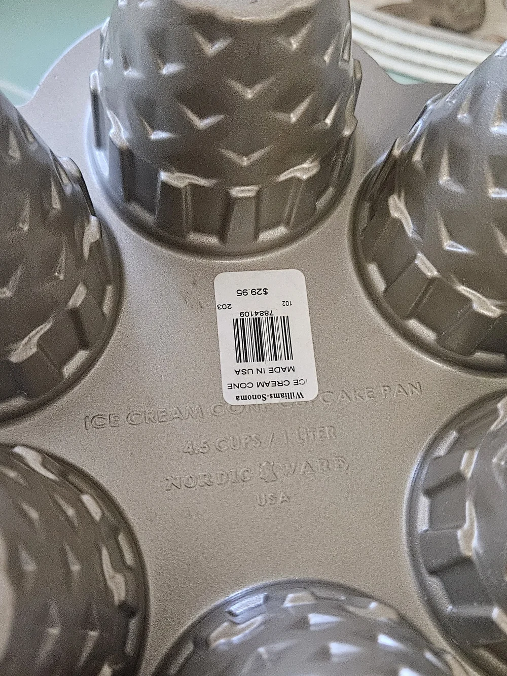 Nordic Ware embossed suitable