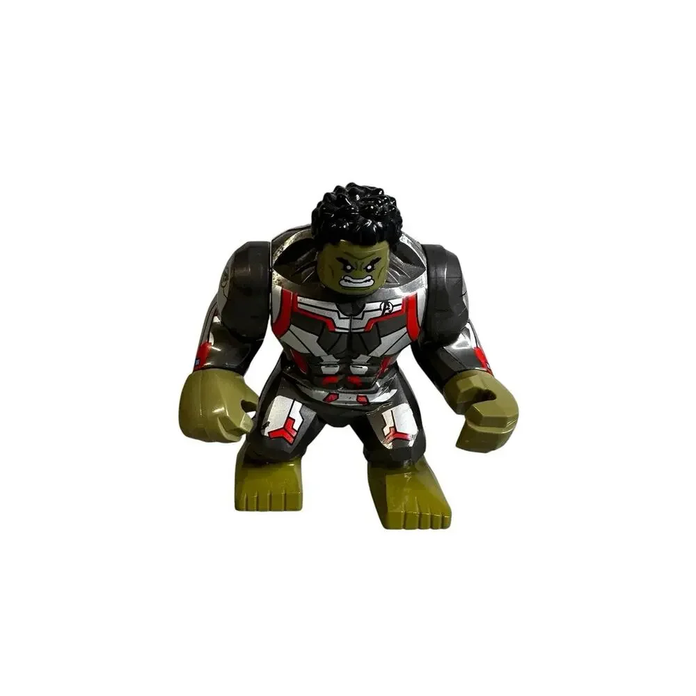 Marvel Hulk Quantum Suit and Thanos Big Figure Minifigure Bigfig NOT LEGO BRAND