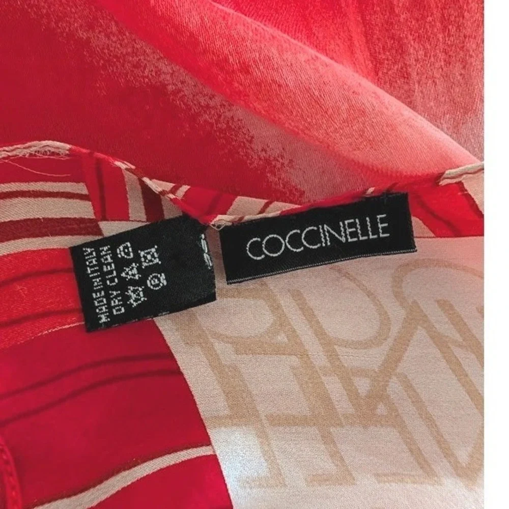 Coccinelle italian silk
