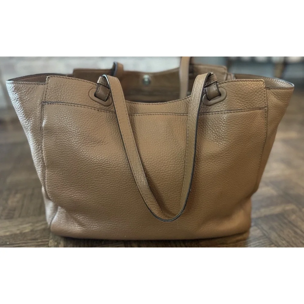 Tory Burch heading attached grained