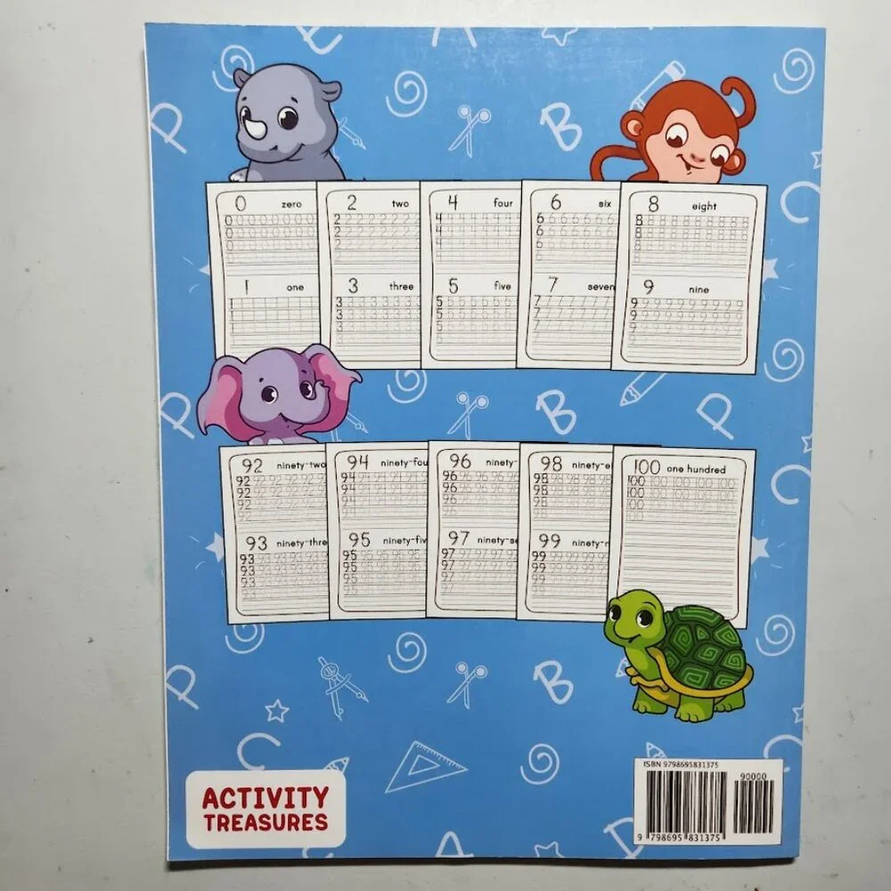 Scholastic tracing numbers