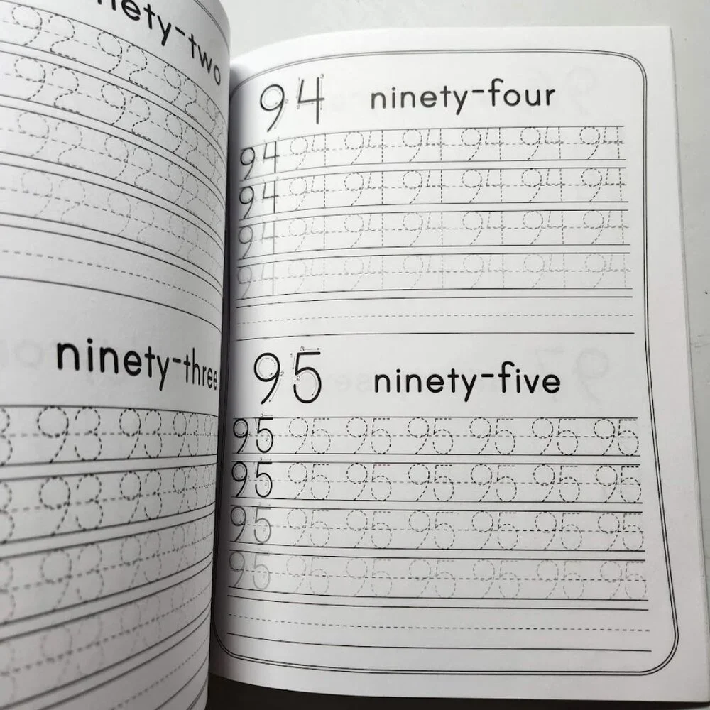 Scholastic tracing numbers
