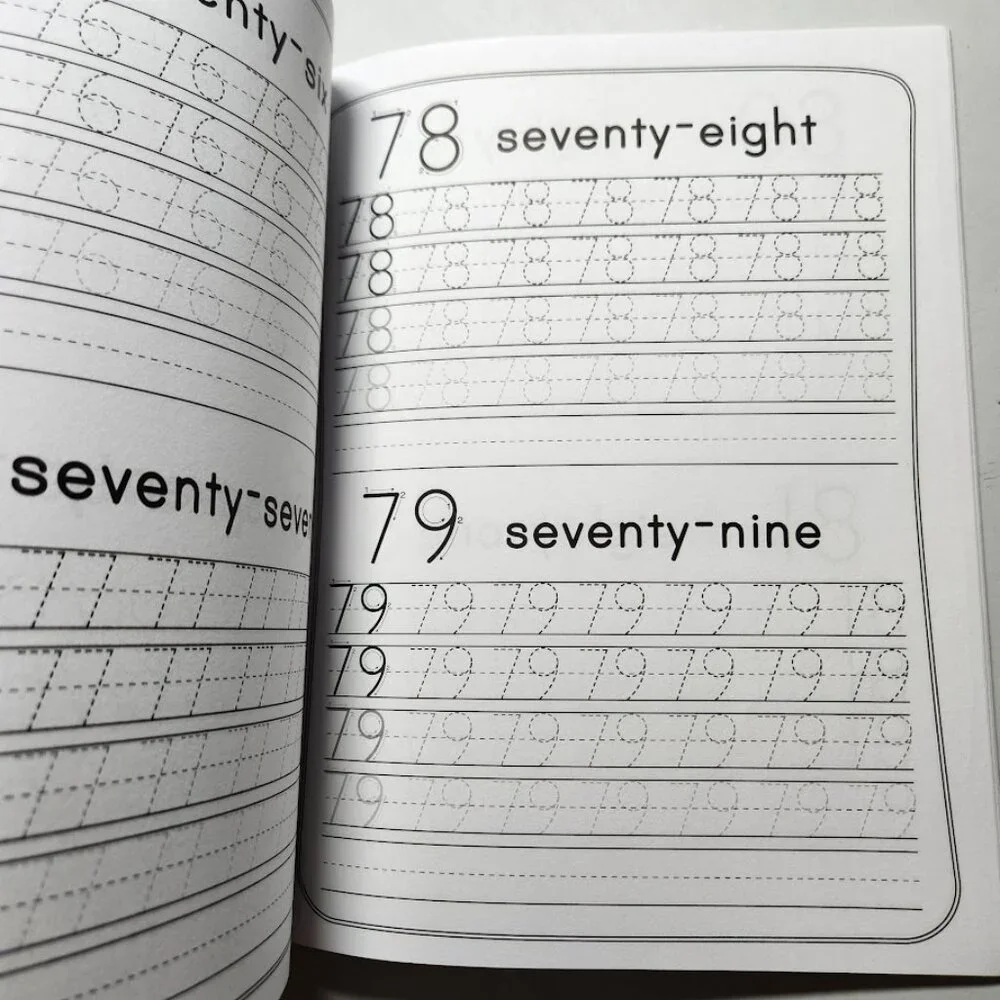 Scholastic tracing numbers