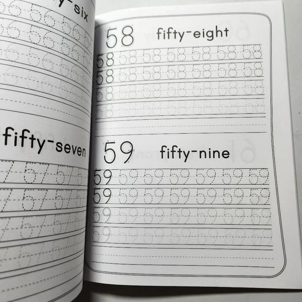 Scholastic tracing numbers
