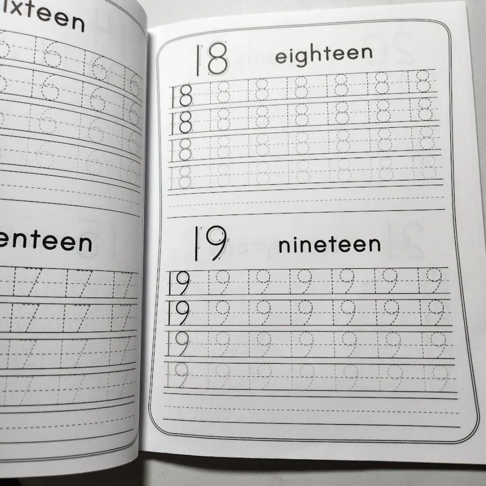Scholastic tracing numbers