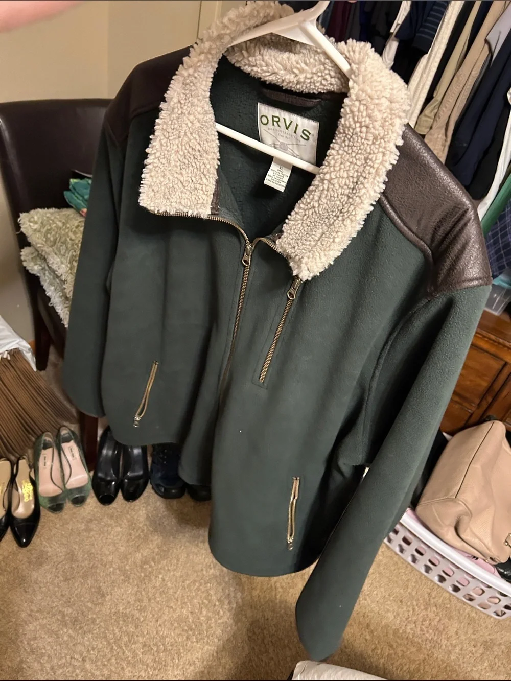 Orvis fleece jacket