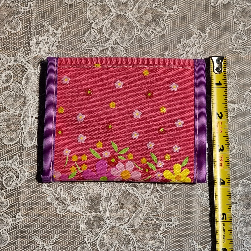 VINTAGE DISNEY PRINCESS Trifold Wallet, Velcro, Canvas