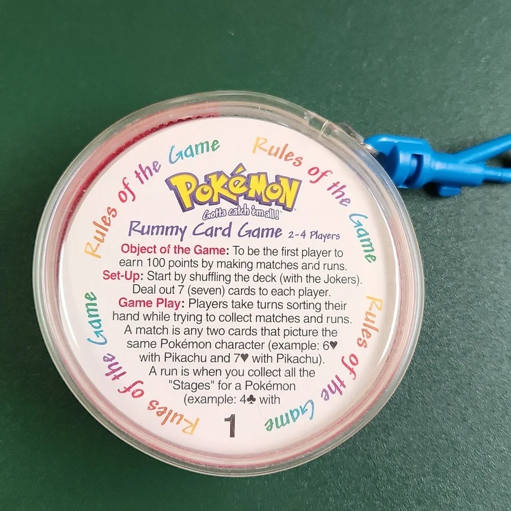 Nintendo pokémon rummy