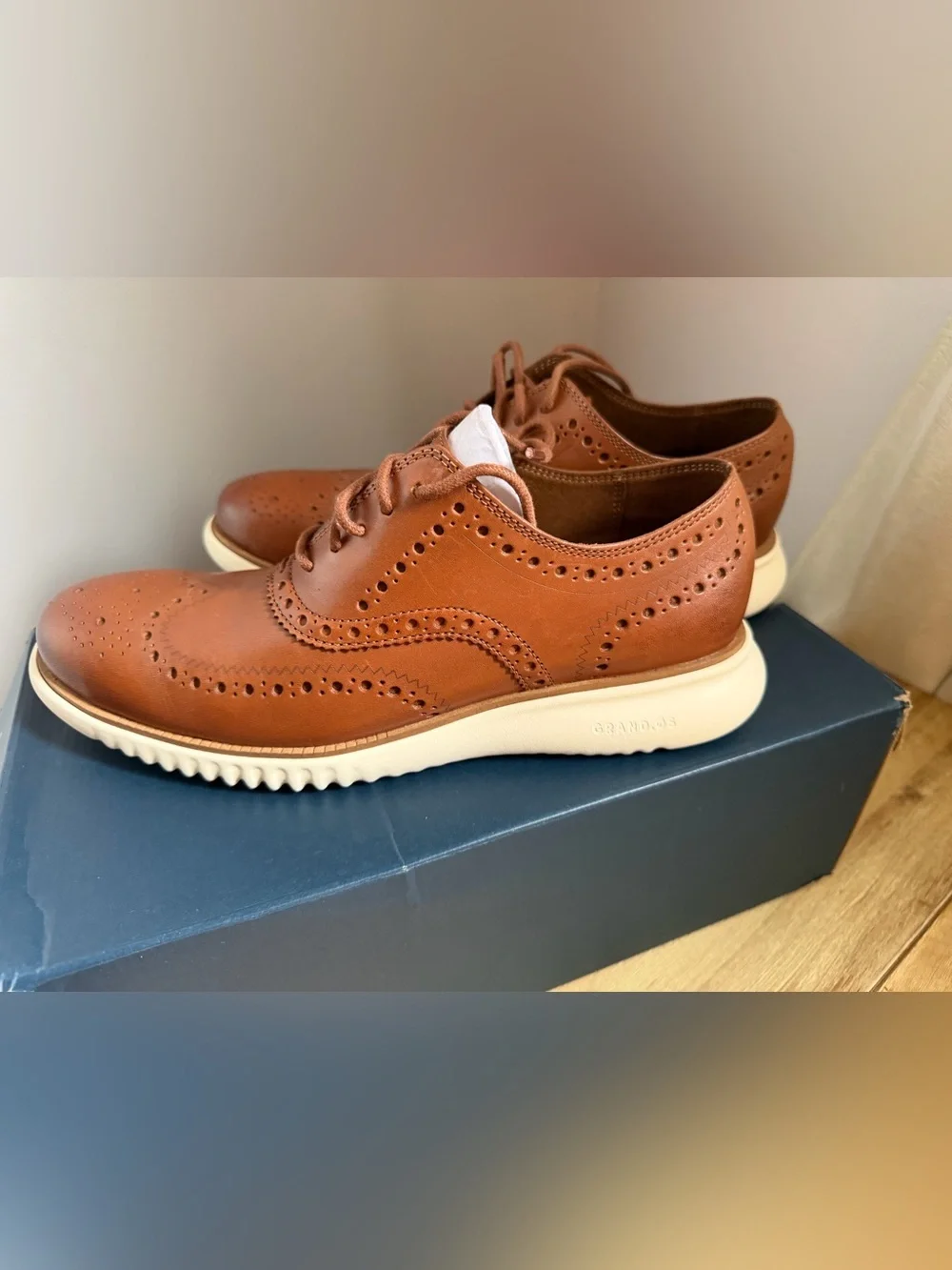Cole Haan brown leather