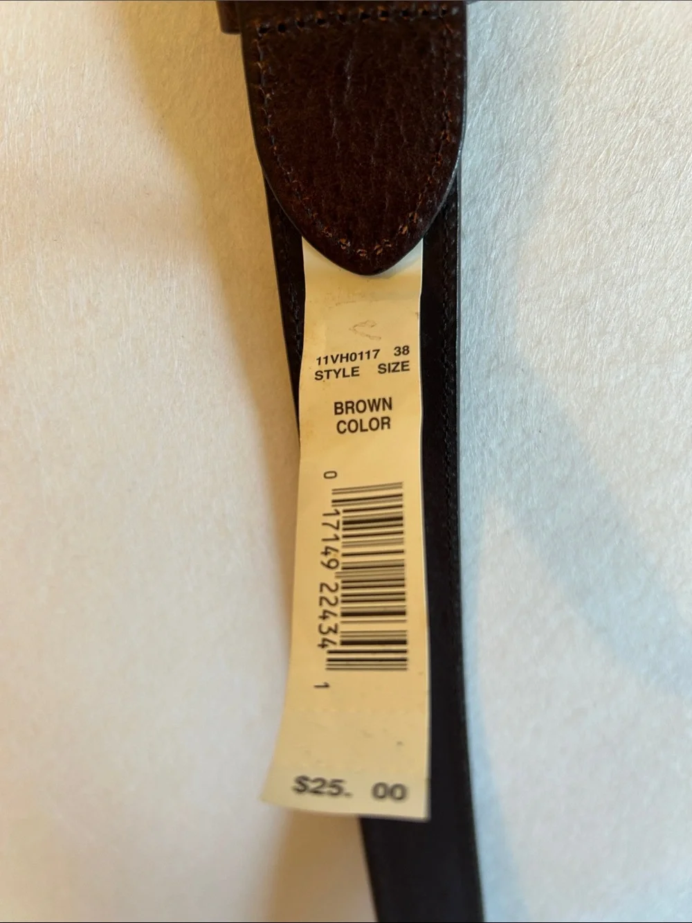 Van Heusen sleek brown
