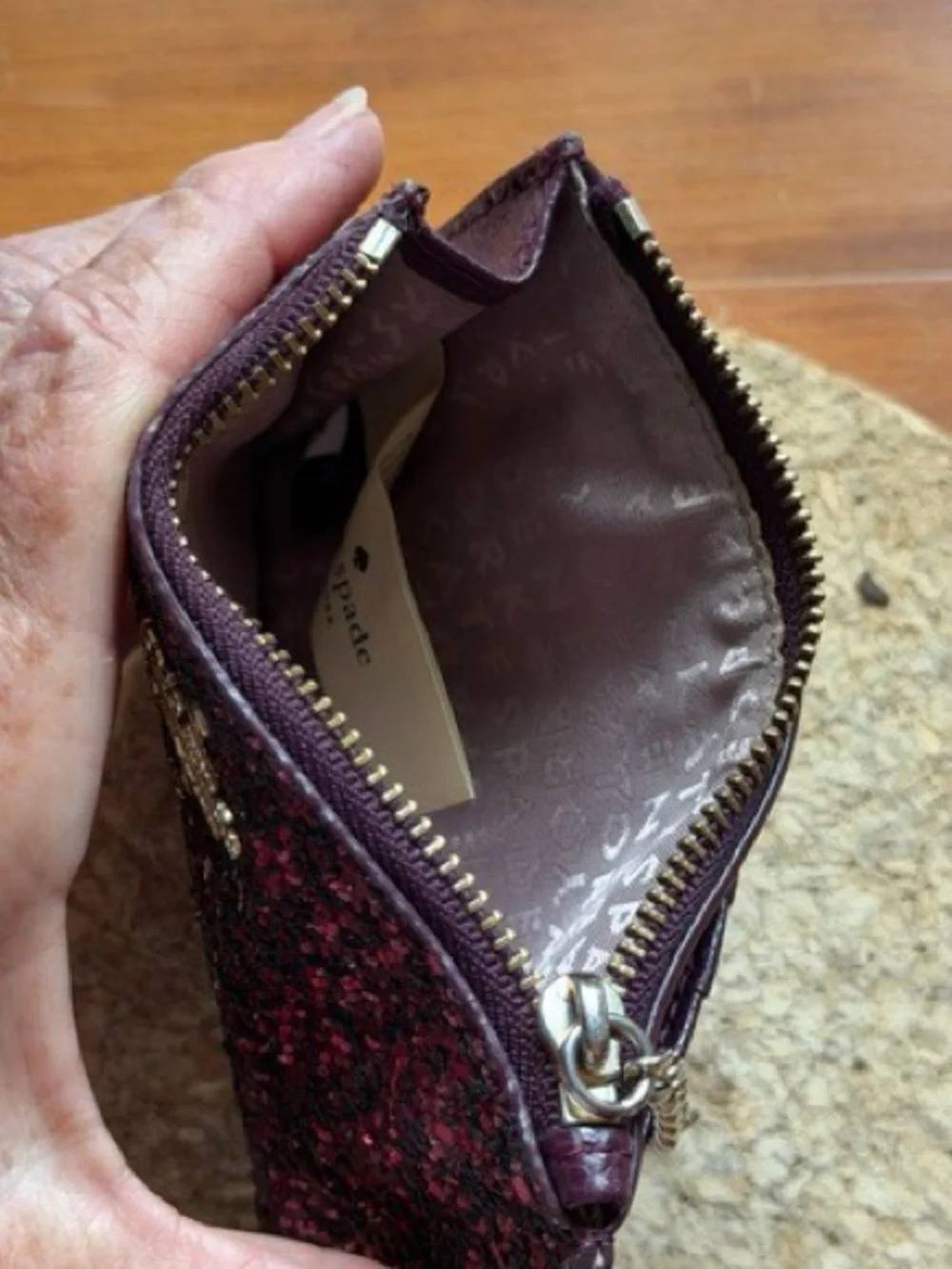NEW KATE SPADE BITSY LAUREL WAY wallet Change Purse, Card holder ID  Sz 3.5 X5”