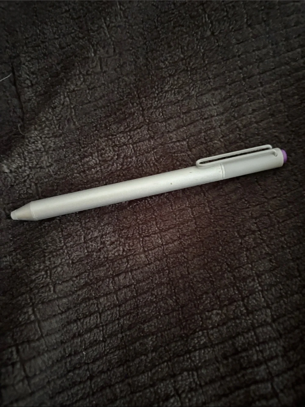 MS Surface Silver Stylus Pen with Purple eraser