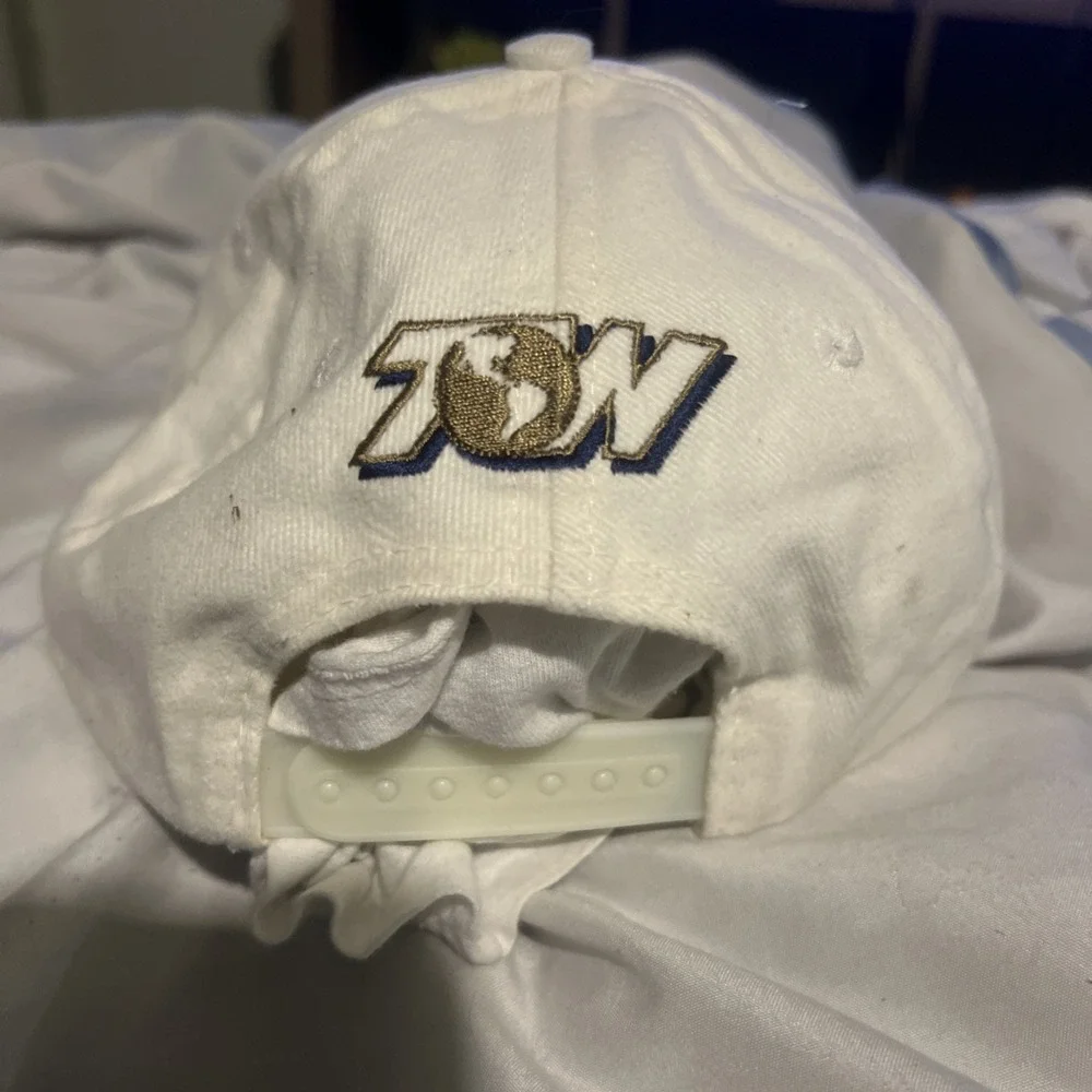 Vintage 90s Spell Out University of Notre Dame Volleyball‎ Snapback Hat Cap USA