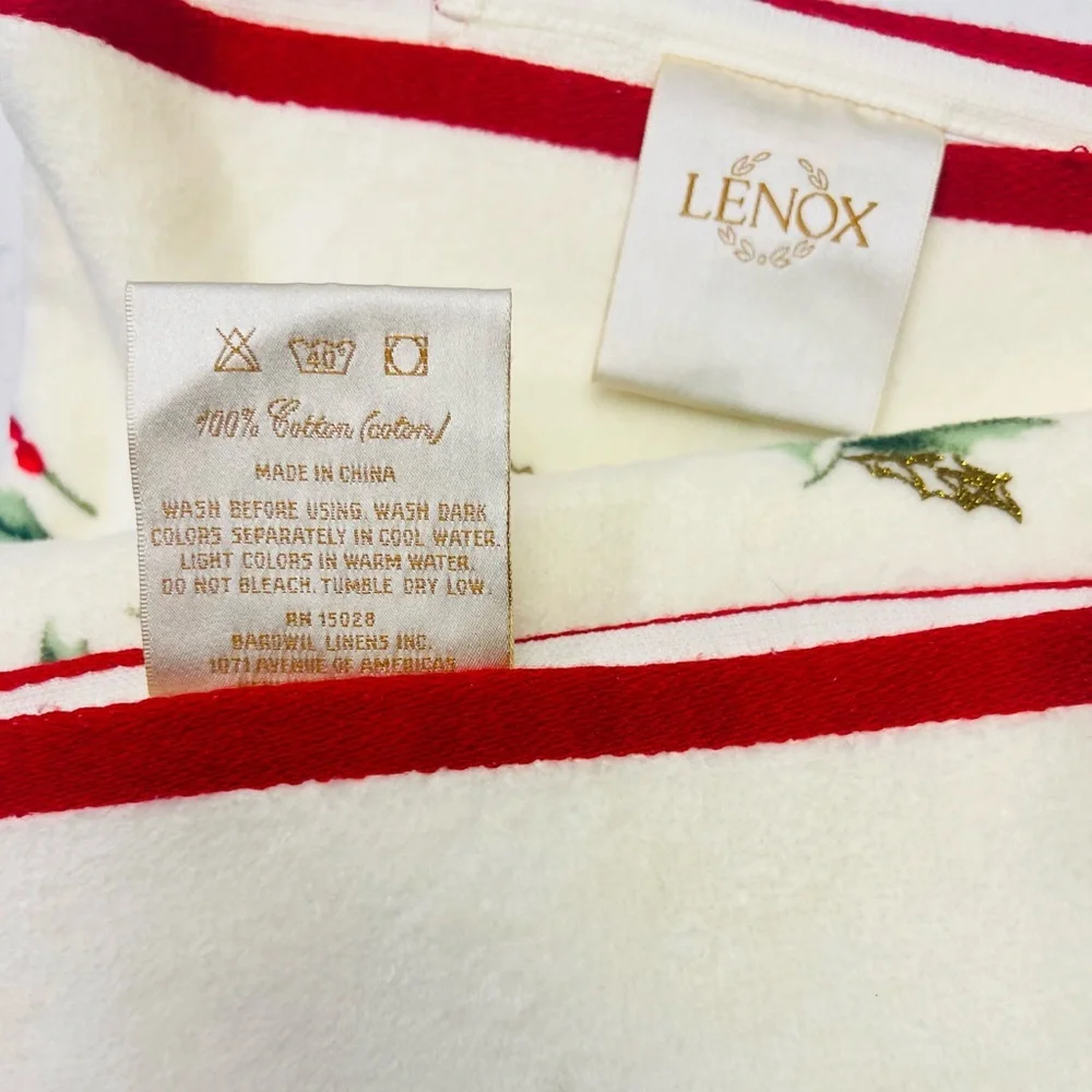 Lenox holiday printed