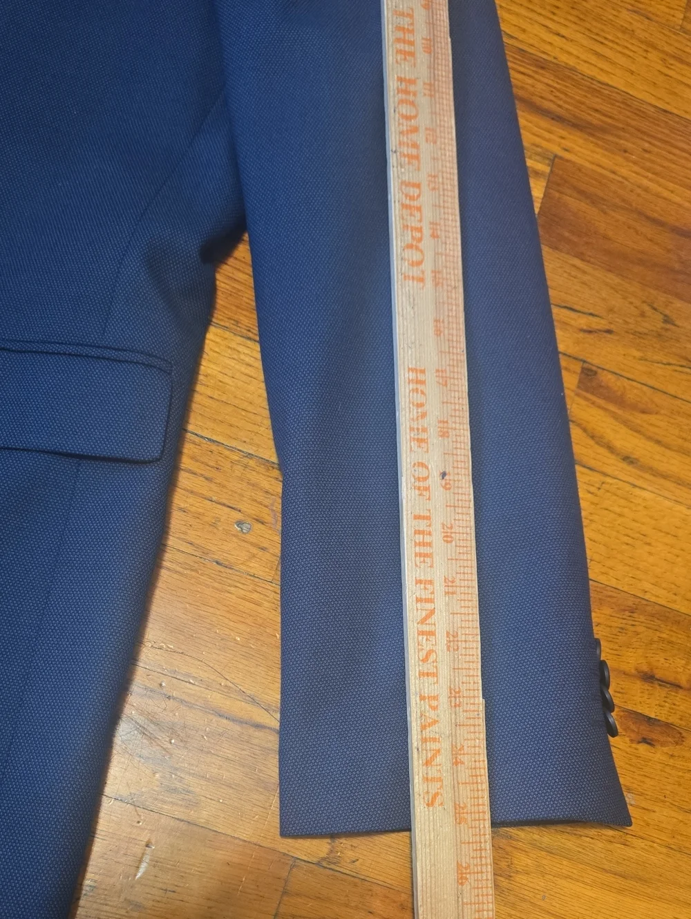 Banana Republic Standard Fit Blue Textured Blazer Sport Coat Jacket 44R