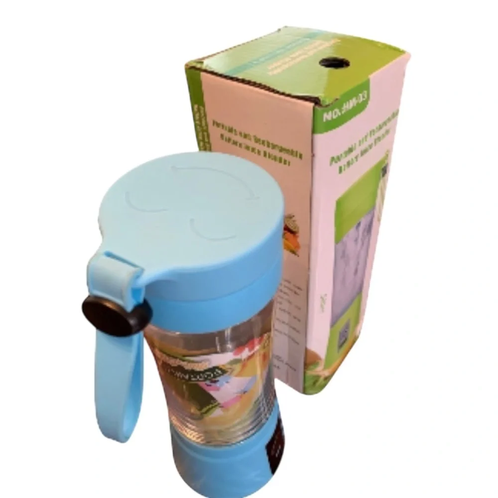Portable Blue Juice Blender