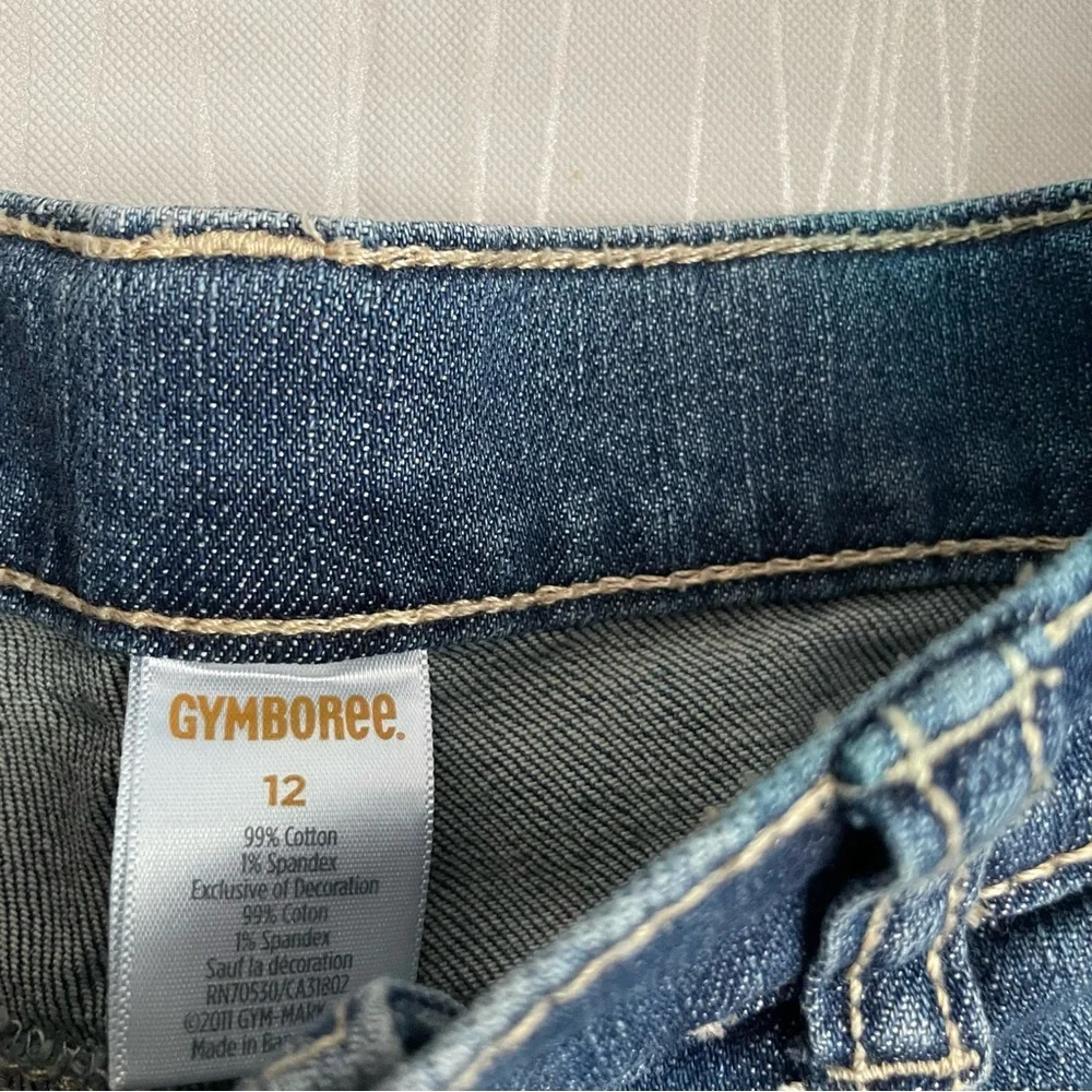 Gymboree flower jeans