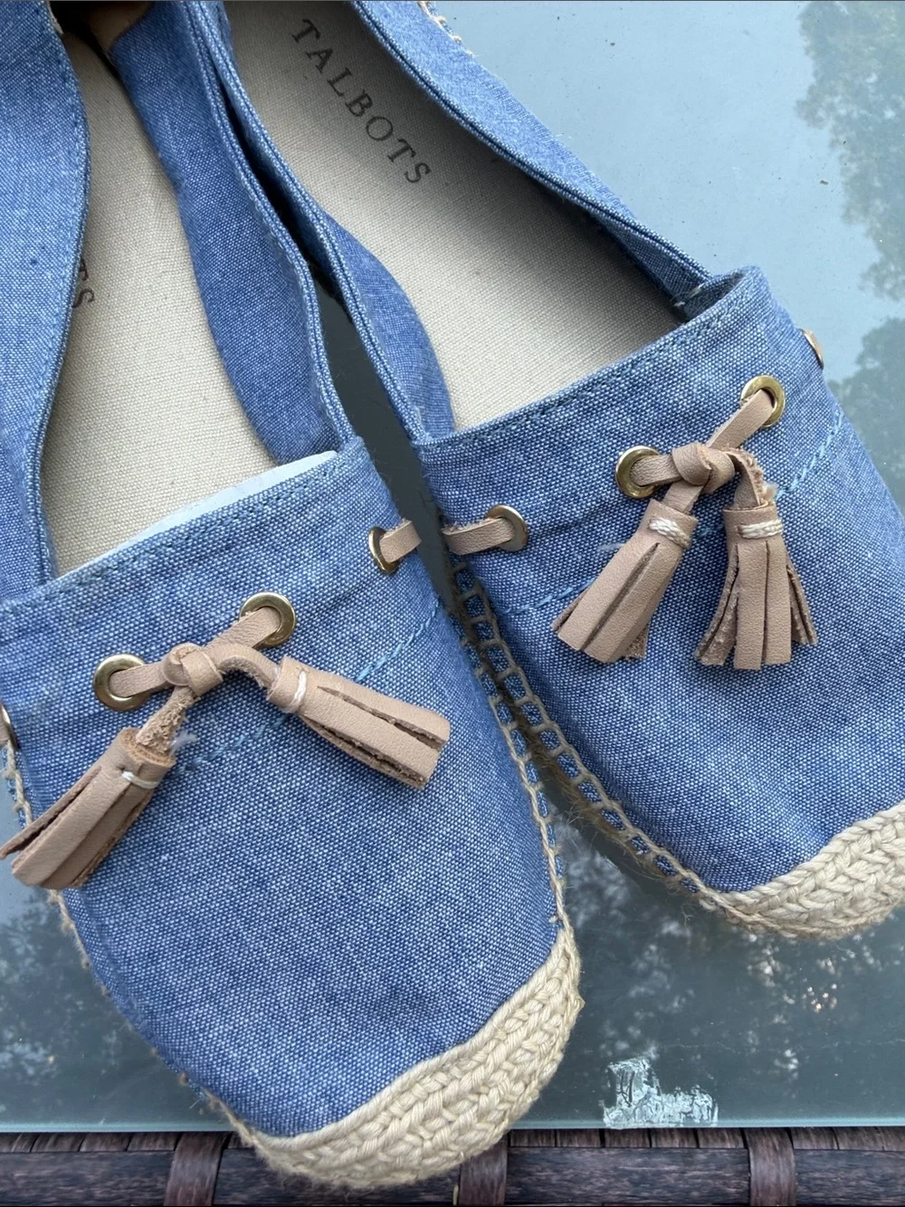 Talbots espadrille flats