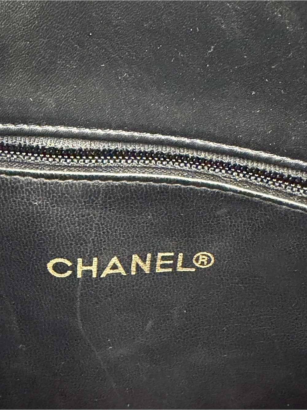 CHANEL Black Vintage Shoulder Bag  W/Authenticity Card, Dust Bag and Entrupy COA